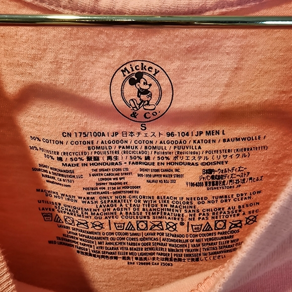 Pink Mickey and Co. T-Shirt Size S Fits M - Picture 2 of 9